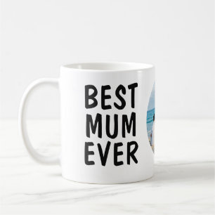 Personalised Best Mum ever Mug with photo