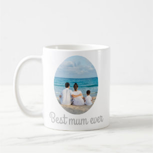 Personalised Best Mum ever Mug with photo