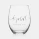 Personalised Best Mum Ever Script Monogram