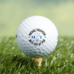 Personalised “Best Son By Par” Golf Ball<br><div class="desc">Celebrate your favourite golfer with this custom golf ball featuring the playful phrase “Best Son By Par, ” complete with crossed clubs, monogram initials, and a customisable name and year. It’s the perfect gift for birthdays, Father’s Day, holidays, or just because. Thoughtful and sporty, this personalised golf ball makes a...</div>