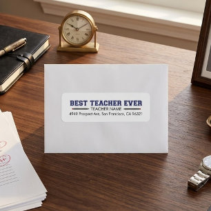 Personalised Best Teacher Ever