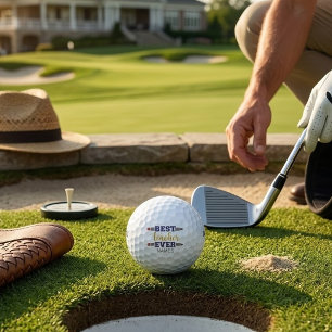 Personalised Best Teacher Ever - Customised Gift Golf Balls