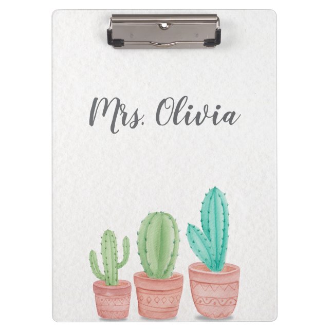 Personalised Best Teacher Gift Clipboard (Front)