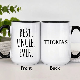 Personalised Best Uncle Ever Mug