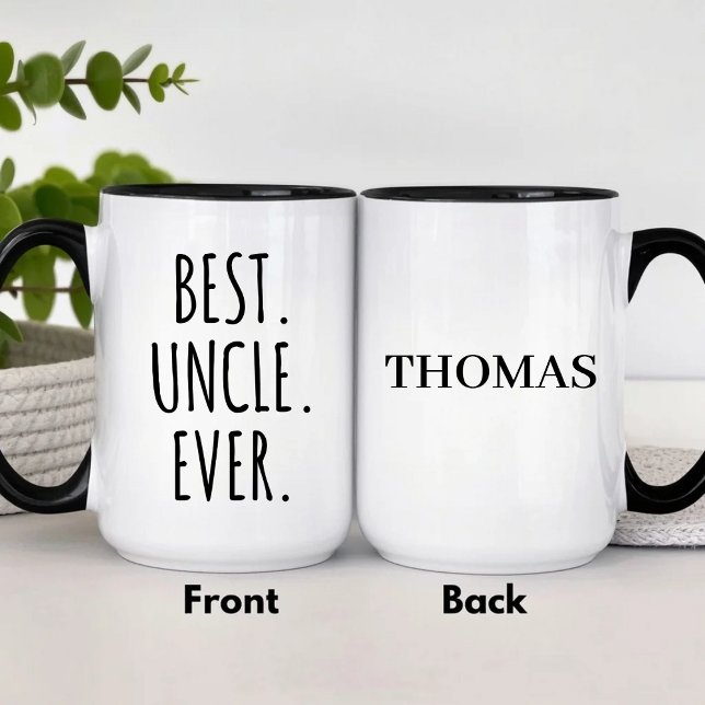 Personalised Best Uncle Ever  Mug (Creator Uploaded)