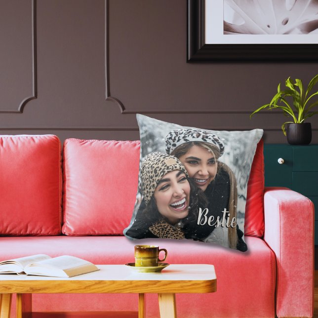 Personalised Bestie Cushion (Creator Uploaded)