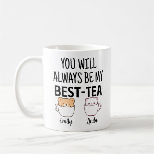 Personalised Bestie Mug Best Friend Name Cute Gift