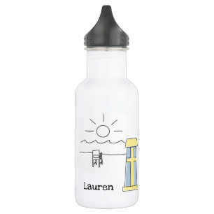 Personalised Bethany Beach Water Bottle