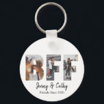 Personalised BFF Photo Collage Best Friend Forever Key Ring<br><div class="desc">Personalised BFF Photo Collage Best Friend Forever keychain</div>