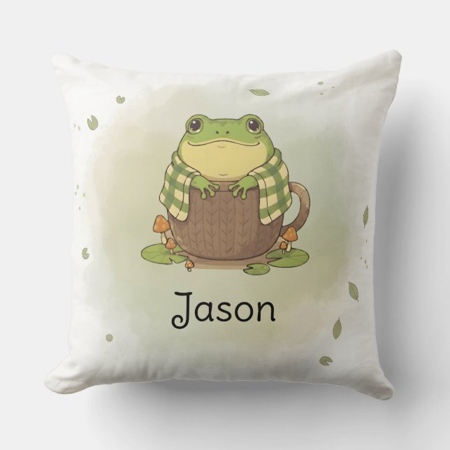 Personalised BG 1 Meet Zochi Cushion (Front)