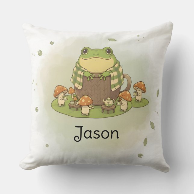 Personalised BG 1 Zochi's Party Cushion (Front)