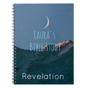 Personalised Bible Study   Moonlight Christian Notebook