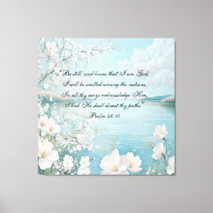 Personalised Bible Verse Floral Wall Art
