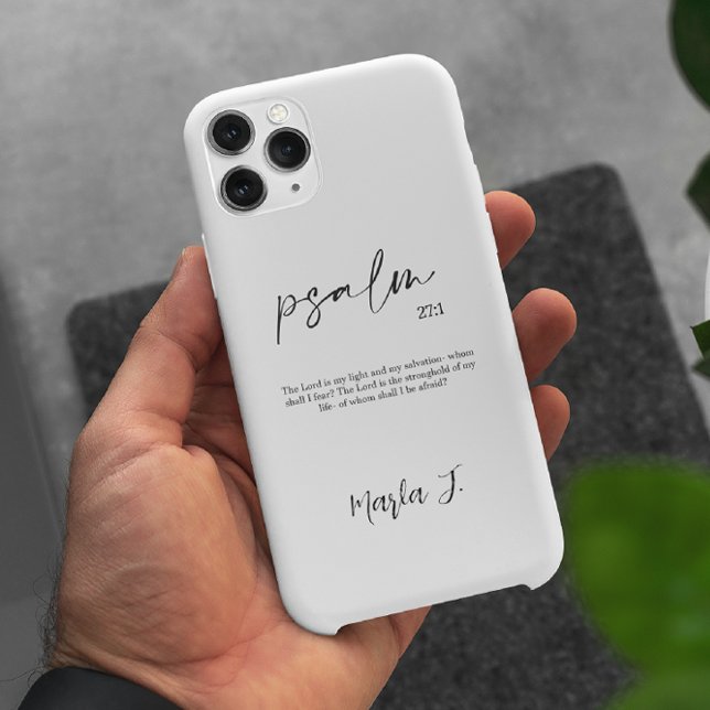 Personalised Bible Verse Simple  Case-Mate iPhone Case (Creator Uploaded)