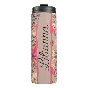 Personalised Bible Verses Thermal Tumbler