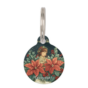 Personalised Biblical Nativity Child & Verse Pet Tag