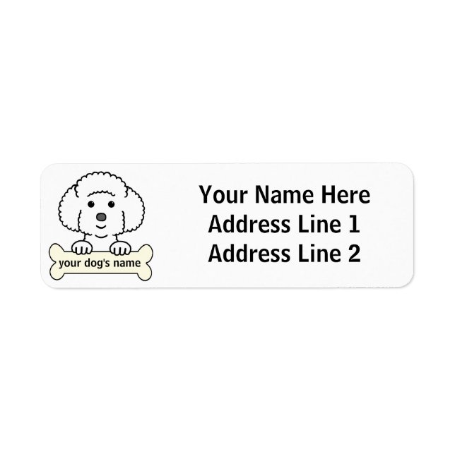 Personalised Bichon Frise (Front)