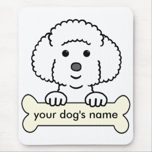 Personalised Bichon Frise Mouse Mat