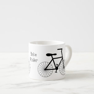 Personalised Bicycle Design Espresso Cup