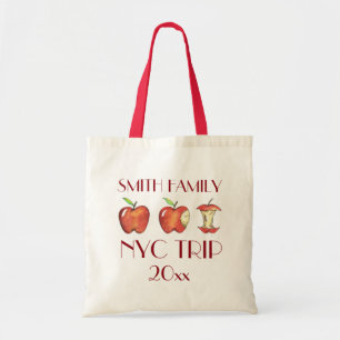 Personalised Big Apple New York City NYC Trip Tote