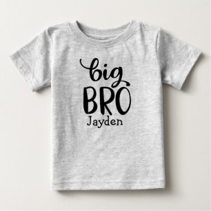 Personalised Big Bro T-Shirt Big Brother with Name
