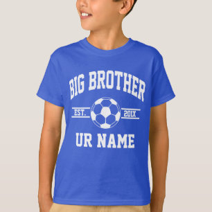 Personalised Big Brother Soccer T-Shirt