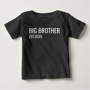 Personalised Big Brother T-shirt, Brother Announce Baby T-Shirt