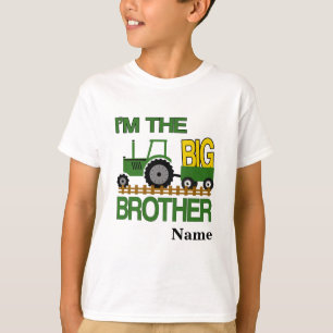 Personalised Big Brother tractor t-shirt