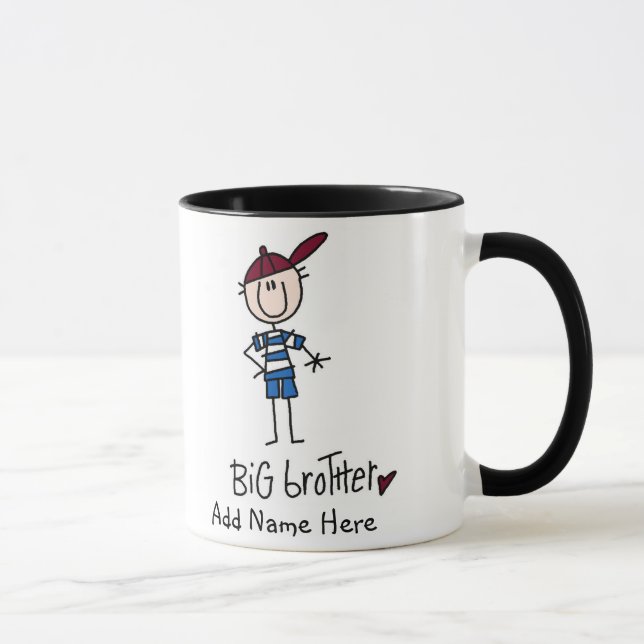 Personalised Big Brother Tshirts and Gifts Mug (Right)