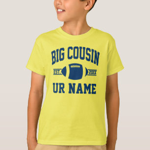 personalised big cousin football T-Shirt