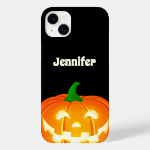 Personalised Big Happy Jack-O-Lantern Case-Mate iPhone 14 Plus Case