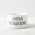 Personalised Big Man Bowl