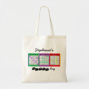 Personalised BINGO Cards Bingo Tote  Bag