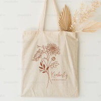 Personalised Birth Month Flower November Boho Rust