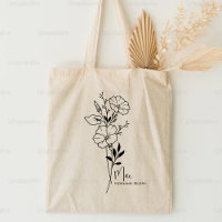 Personalised Birth Month Flower September Boho 