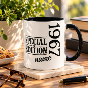 Personalised Birth YearSpecial Edition Custom Name Mug