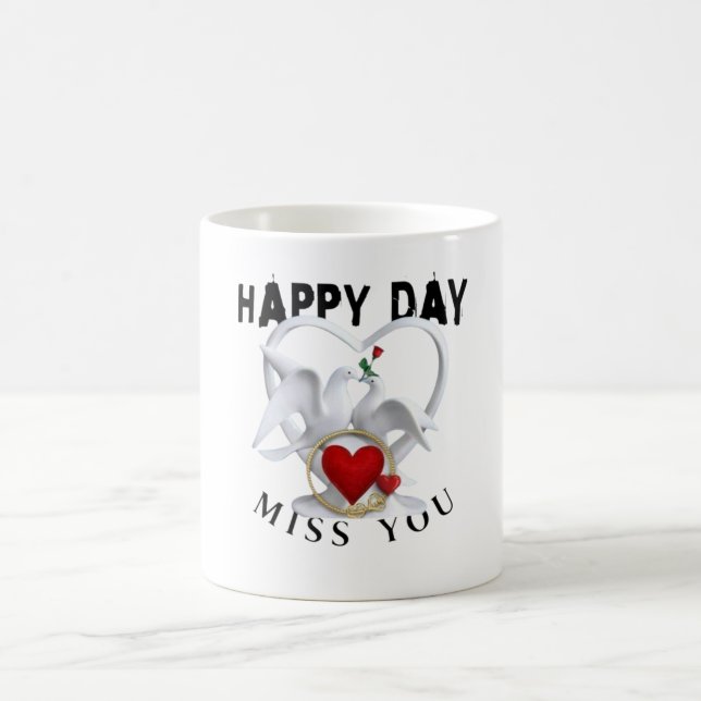  Personalised Birthday, Anniversary Gift Idea" Coffee Mug (Center)
