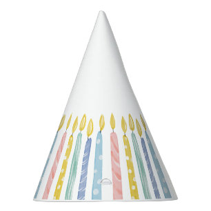 Personalised Birthday Candles Party Hats