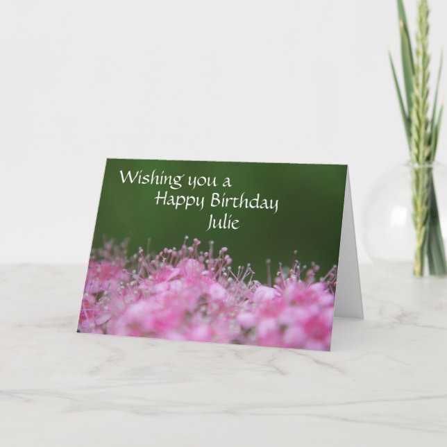 Personalised Birthday Card for Friend (Front)