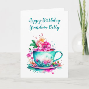 Personalised Birthday Card for Grandma