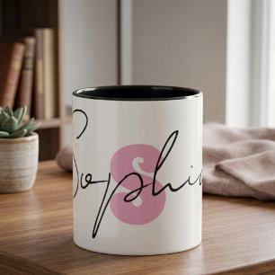 Personalised Birthday Coffee Mug Custom Name & Age