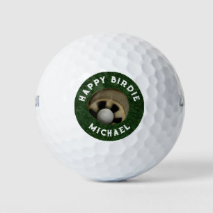 Personalised Birthday Collectable Golf Balls