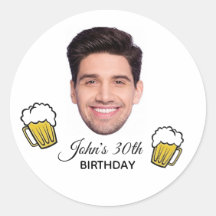 Personalised Birthday Custom Face & Age Tattoo 