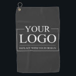 Personalised Birthday Gift Golfer Dad Elegant Golf Towel<br><div class="desc">Custom Business ADD YOUR LOGO Company Professional.
You can customise it with your photo,  logo or with your text.  You can place them as you like on the customisation page. Modern,  unique,  simple,  or personal,  it's your choice.</div>