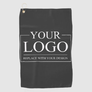 Personalised Birthday Gift Golfer Dad Elegant Golf Towel