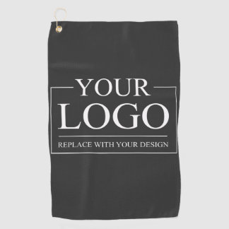 Personalised Birthday Gift Golfer Dad Elegant Golf Towel