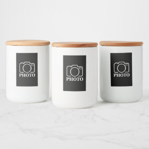 Personalised Birthday Gift Idea Upload Your Photo Food Label