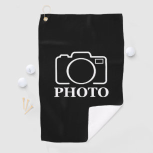 Personalised Birthday Gift Idea Upload Your Photo Golf Towel