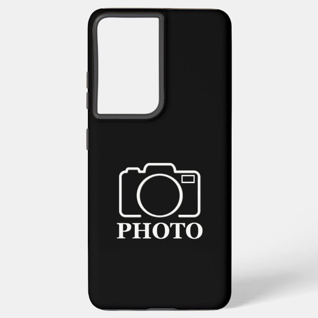 Personalised Birthday Gift Idea Upload Your Photo Samsung Galaxy S21 Ultra Case (Back)