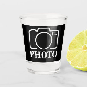 Personalised Birthday Gift Idea Upload Your Photo Shot Glass